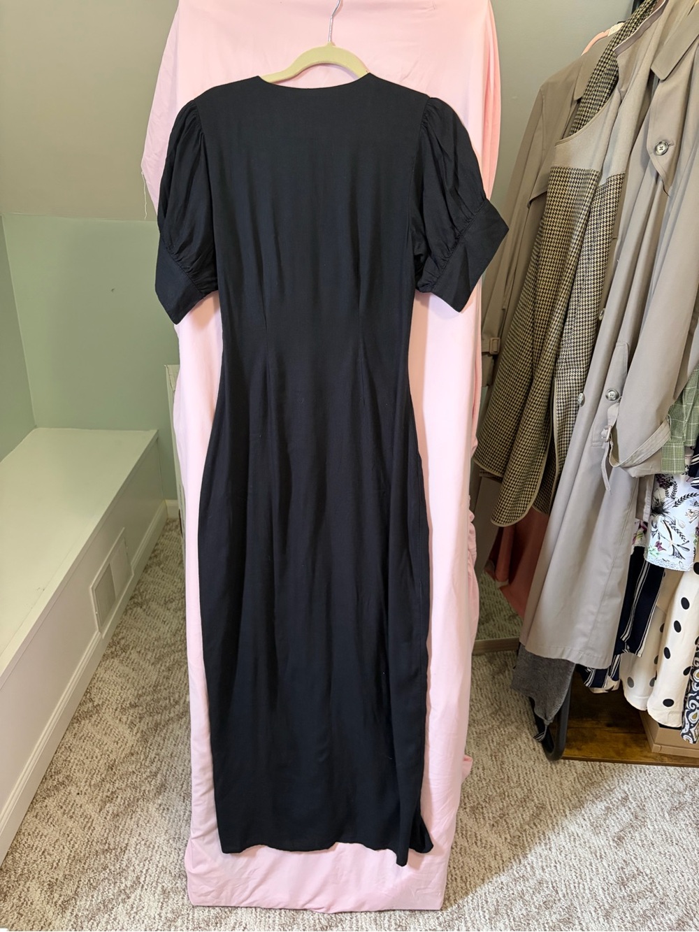 Free People Vintage Summer Midi Dress size small - Picture 2 of 6